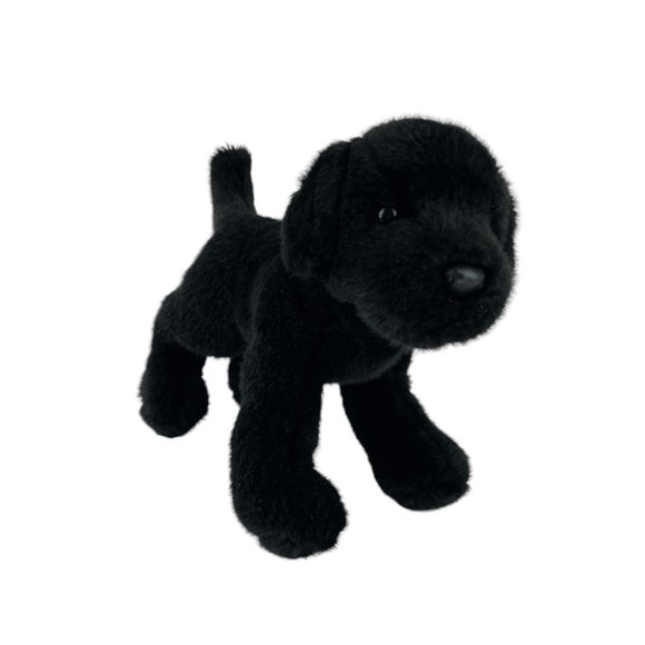 Douglas Black Labrador Lab Puppy Dog Plush #1883 Stuffed Animal Toy 12 Inch 2013 - Picture 1 of 5